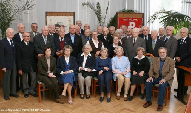 Uczestnicy XVIII Zjazdu Delegat�w Okr�gu Warszawa-Powiat �Z�AK w dn. 15-05-2008 r.